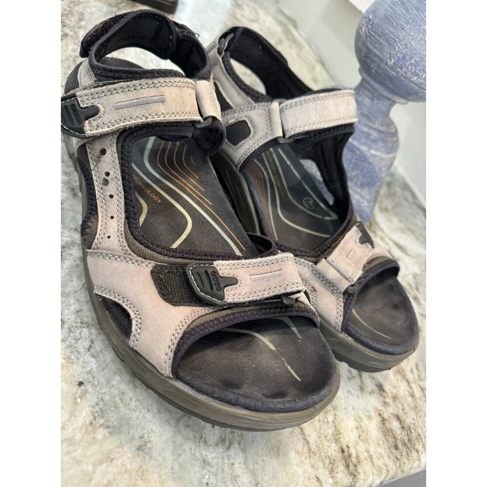 ECCO‎ Off-road performance sandals size 45/US 12 Atmosphere Ice Black